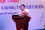 Celebrating the event of gathering 1 billion m3 of gas from Rong – Doi Moi fields